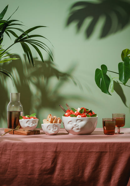Munching White Bowl