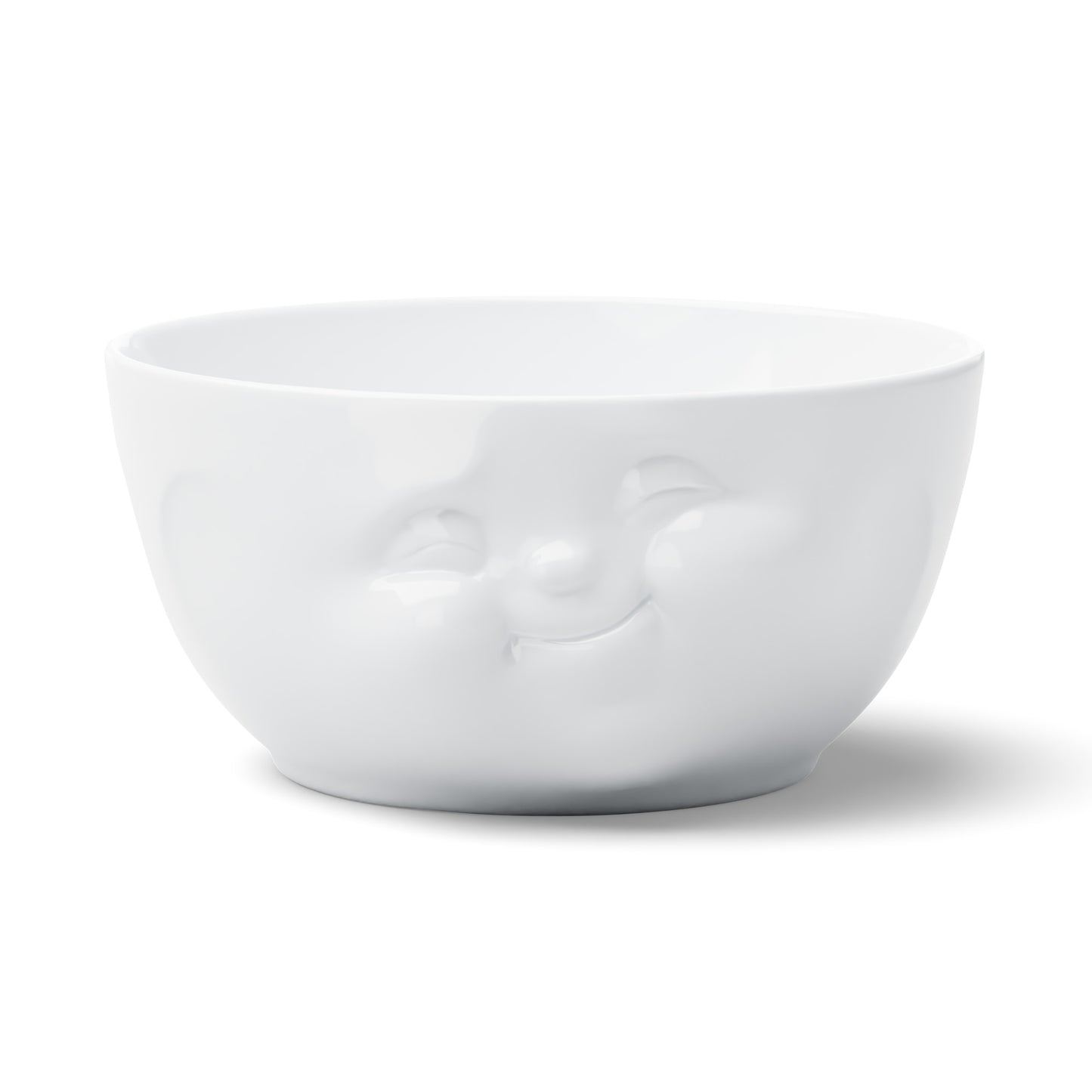 Munching White Bowl