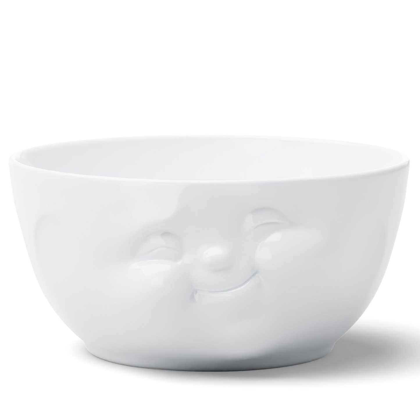 Big Bowl "Munching" in White