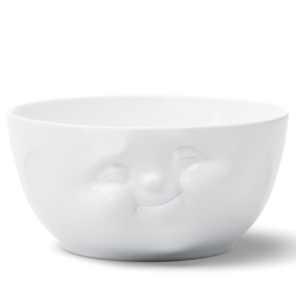 Big Bowl "Munching" in White