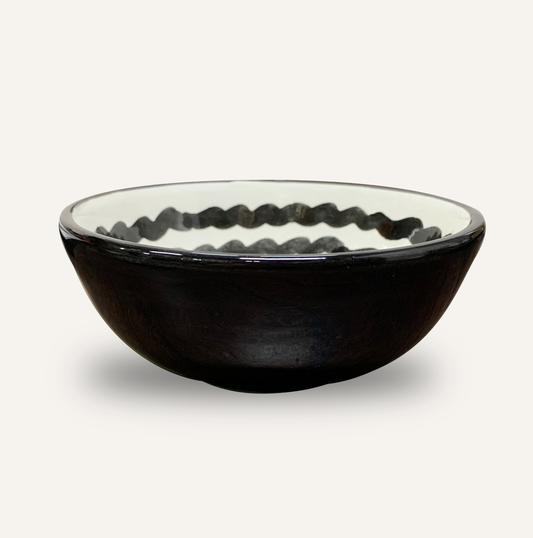 Tapas Bowl - Ondas - Jet Black S/4
