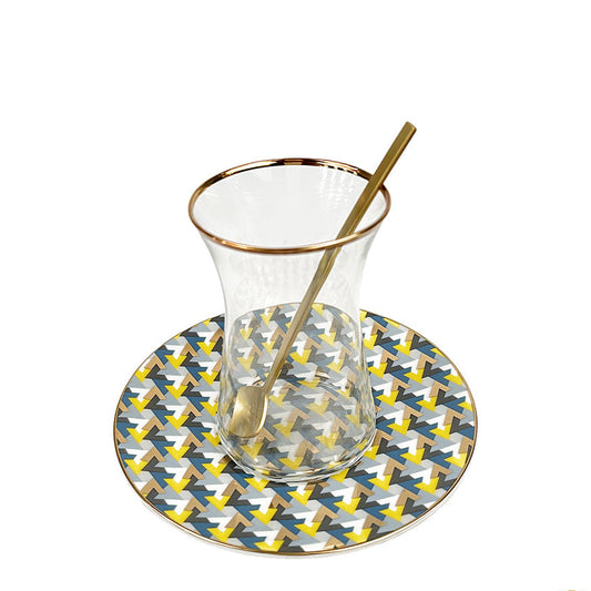The Bold & The Beautiful Istikana Tea Cups  Set of 6