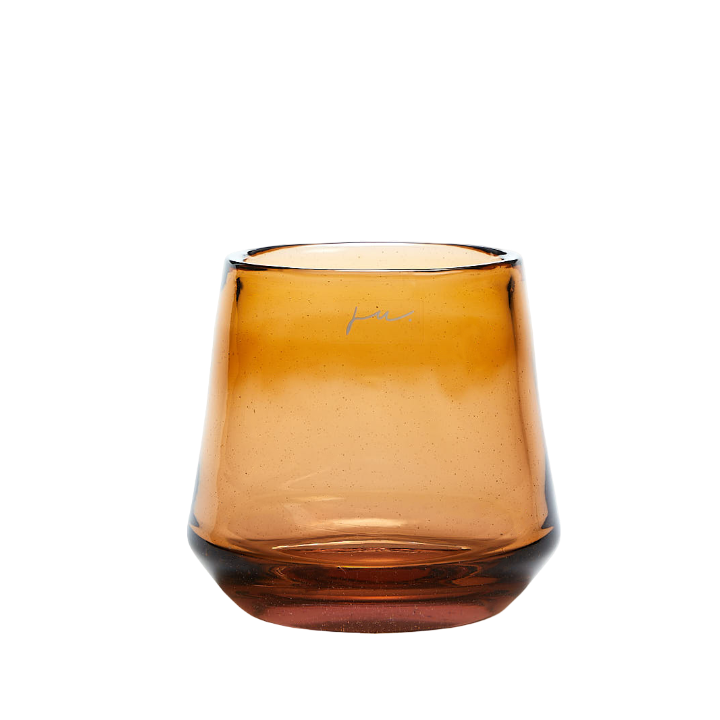 Valentine Vase Transparent Bronze