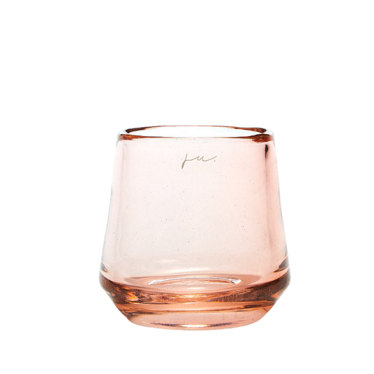 Valentine Vase Transparent Salmon