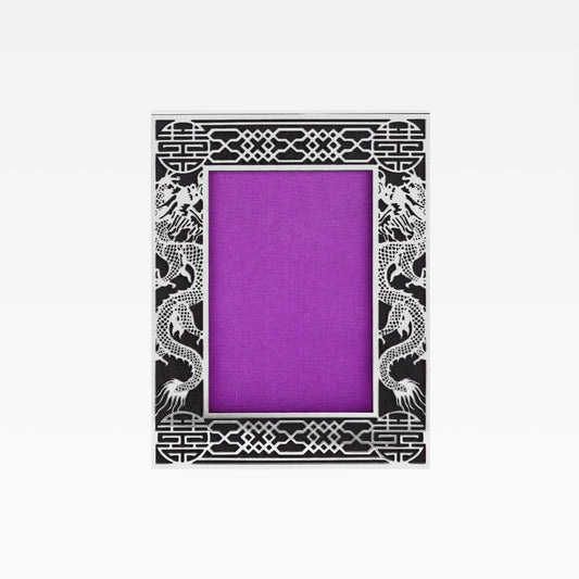 4R Dragon Filigree Photo Frame