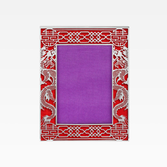 5R Dragon Filigree Photo Frame.
