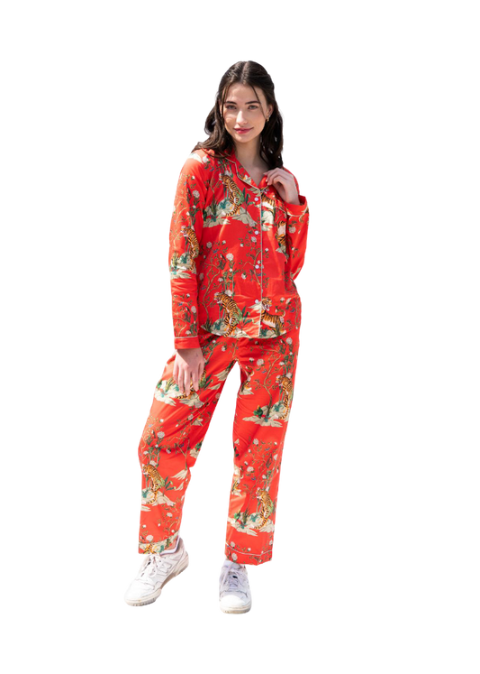 Loungewear Lazy Tiger