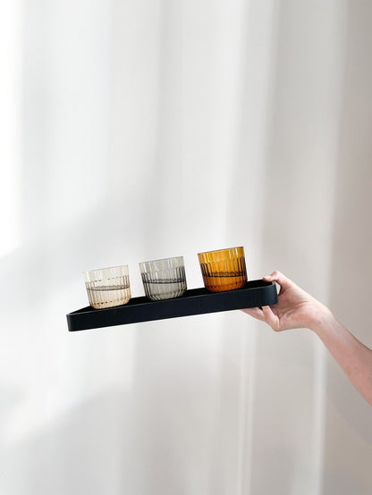 Serve Rectangular  Black