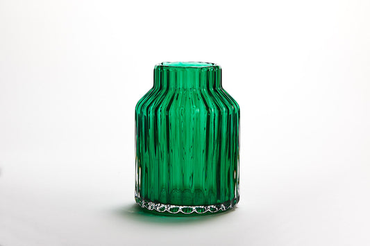 Celia Vase Dark Green