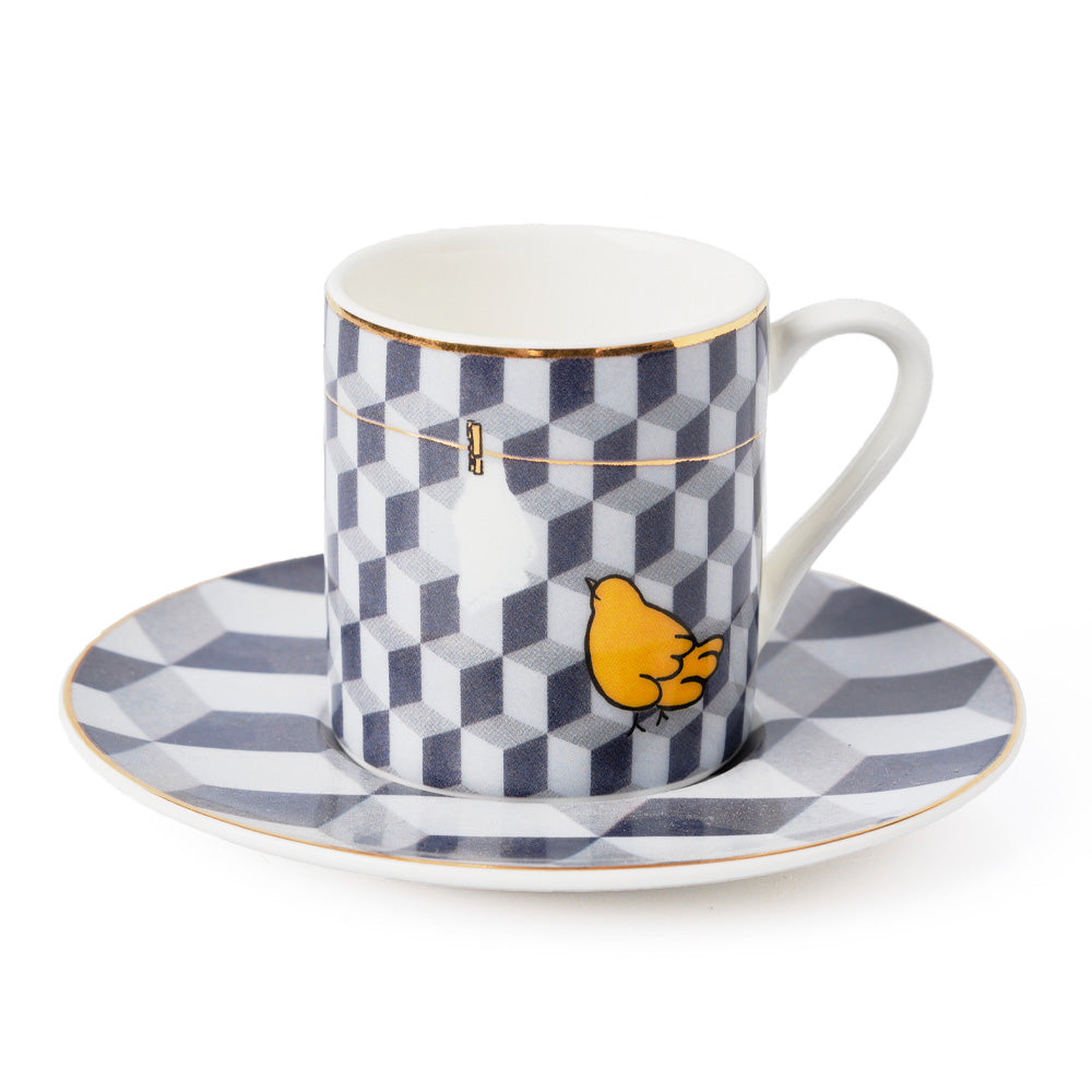 ‘Paradis Perdu’ Espresso Cups- Set of 6