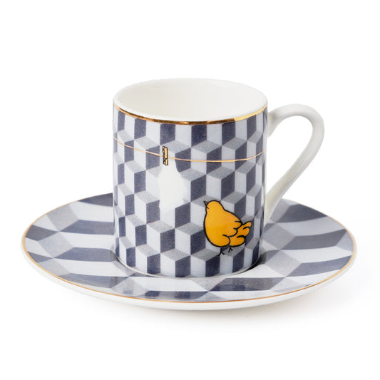 ‘Paradis Perdu’ Espresso Cups- Set of 6