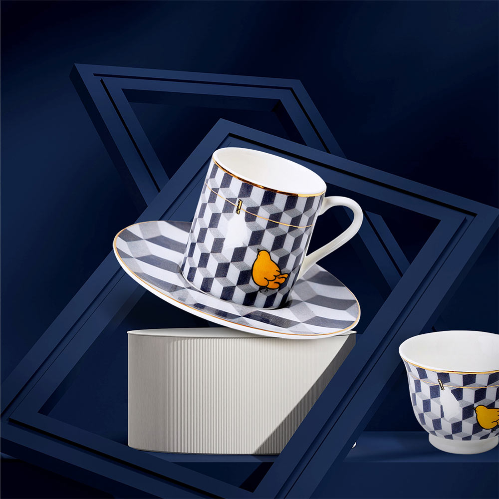 ‘Paradis Perdu’ Chaffe Cups  Set of 6