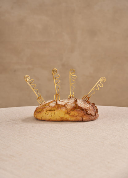 Spirale Cocktail Forks (Set of 4)