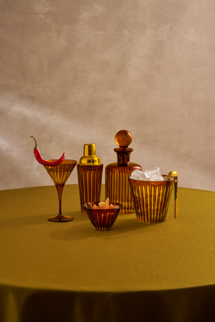 Prism Cocktail Set - Amber