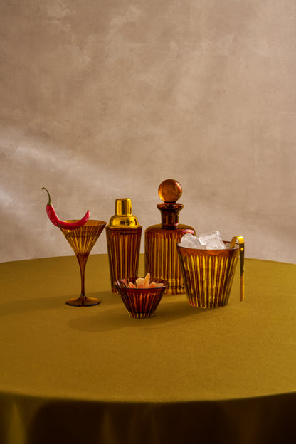 Prism Cocktail Set - Amber