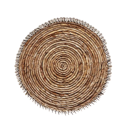 White Shell Hyacinth Placemat