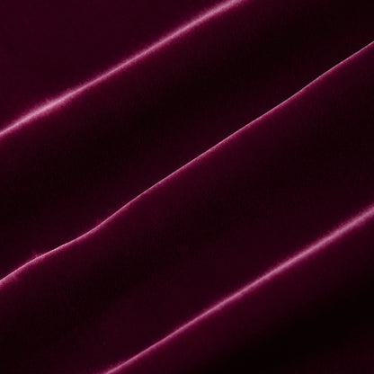 Tang Winding Stream Party Velvet Tang Jacket-Burgundy